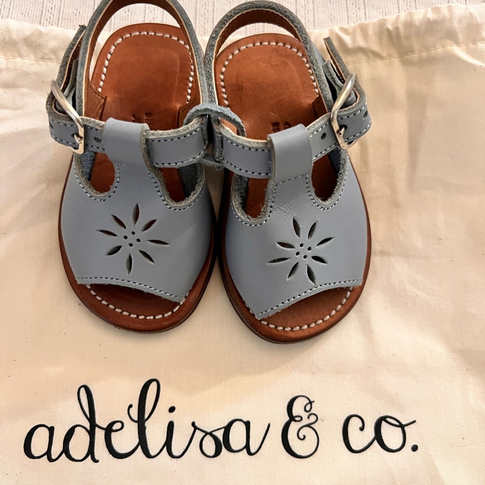 Adelisa & Co. Blue Kids Sandals
